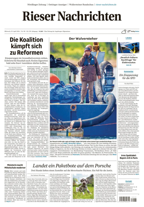 Cover of Rieser Nachrichten