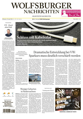Cover of Wolfsburger Nachrichten (Helmstedt)