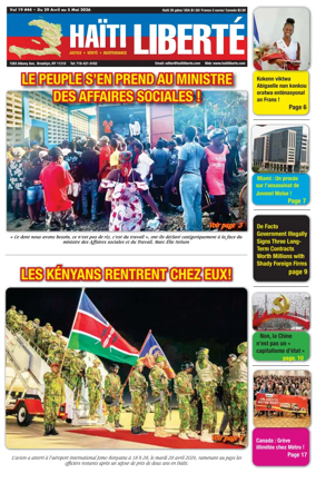 Cover of Haiti Liberte