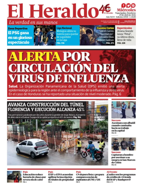 Cover of Diario El Heraldo