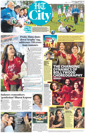Cover of Hindustan Times (Chandigarh) - City