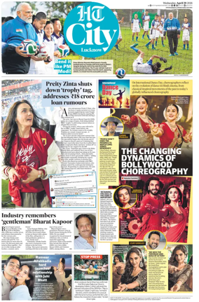 Cover of Hindustan Times (Lucknow) - Live