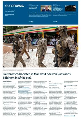 Cover of Euronews (German Edition)