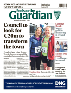 Cover of Enniscorthy Guardian