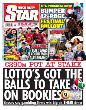 Cover of Irish Daily Star