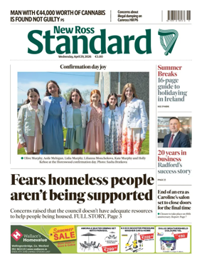 Cover of New Ross Standard