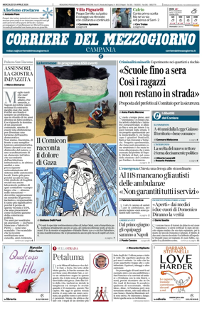 Cover of Corriere del Mezzogiorno (Campania)