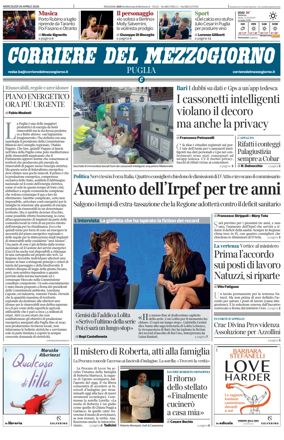 Cover of Corriere del Mezzogiorno (Puglia)