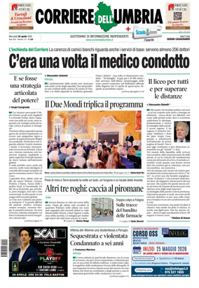 Cover of Corriere dell Umbria
