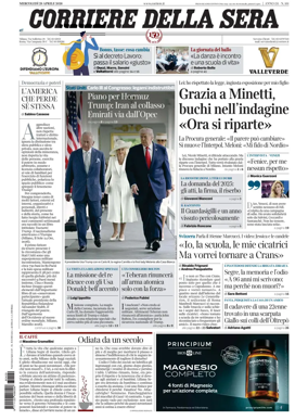 Cover of Corriere della Sera