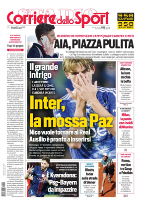 Cover of Corriere dello Sport (Nazionale)