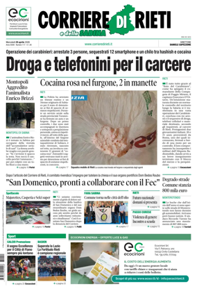Cover of Corriere di Rieti