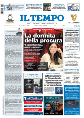 Cover of Il Tempo (Nazionale)