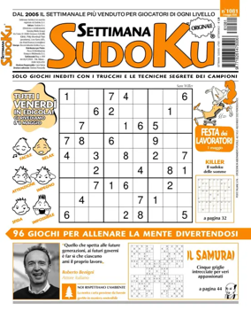 Cover of Settimana Sudoku