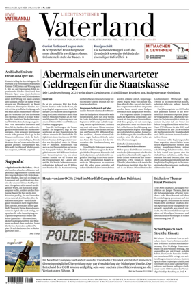 Cover of Liechtensteiner Vaterland