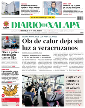 Cover of Diario de Xalapa
