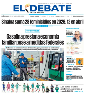 Cover of El Debate de Los Mochis