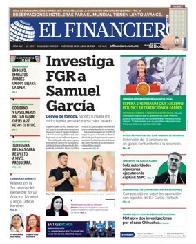 Cover of El Financiero