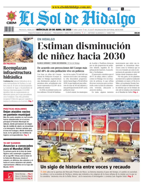 Cover of El Sol de Hidalgo