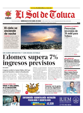 Cover of El Sol de Toluca