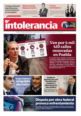 Cover of Intolerancia Diario