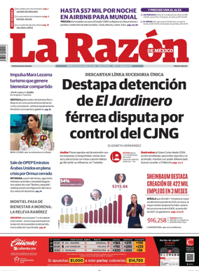Cover of La Razon de Mexico