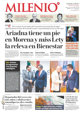 Cover of Milenio Tamaulipas