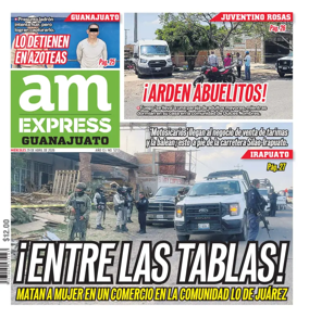 Cover of Periodico AM Express (Guanajuato)