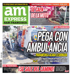 Cover of Periodico AM Express (San Francisco del Ricon)