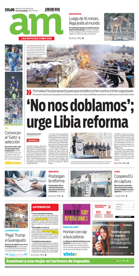 Cover of Periodico AM (Leon)