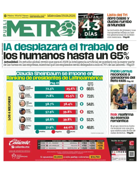 Cover of Publimetro Guadalajara