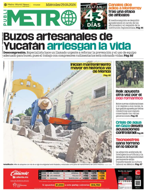 Cover of Publimetro Merida