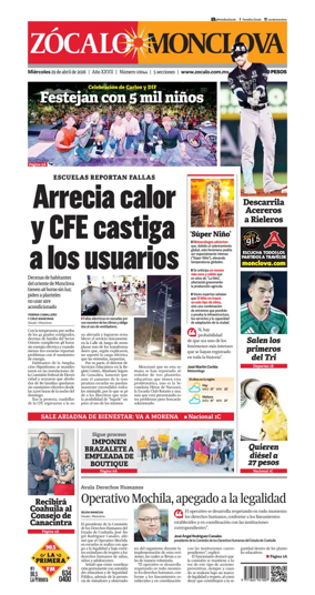 Cover of Zocalo Monclova
