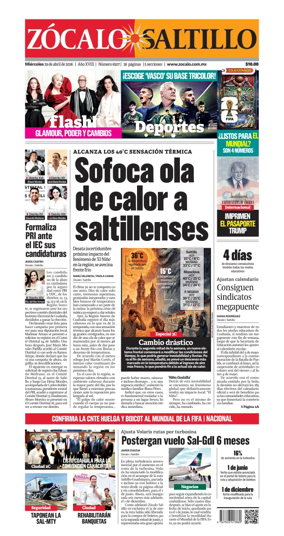 Cover of Zocalo Saltillo
