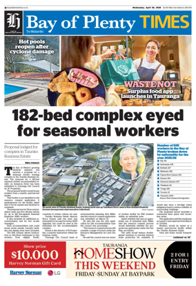 Cover of Bay of Plenty Times