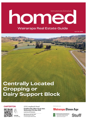 Cover of Homed Wairarapa
