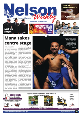 Cover of Nelson Weekly