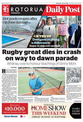 Cover of Rotorua Daily Post