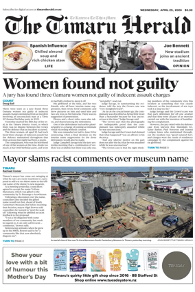 Cover of The Timaru Herald