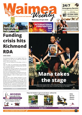 Cover of Waimea Weekly