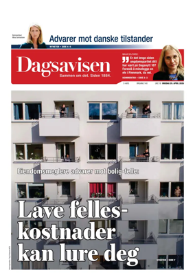 Cover of Dagsavisen