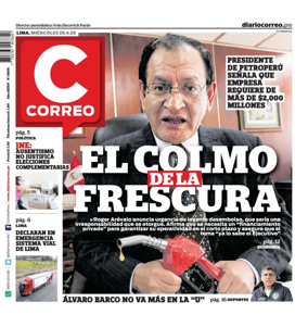 Cover of Diario Correo