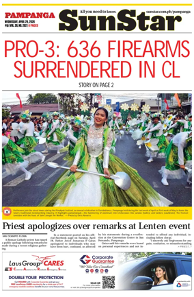Cover of Sun.Star Pampanga