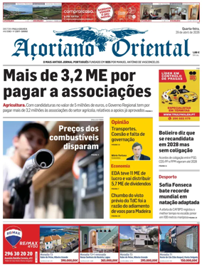 Cover of Acoriano Oriental