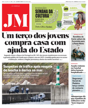 Cover of Jornal Madeira