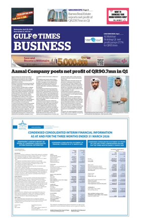 Cover of Gulf Times Business