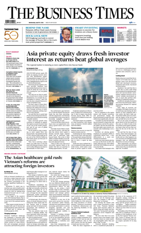 Cover of The Business Times