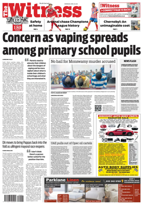 Cover of The Witness (South Africa)