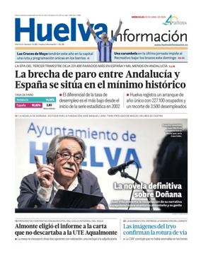 Cover of Huelva Informacion