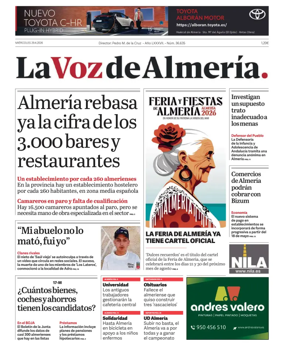 Cover of La Voz de Almeria